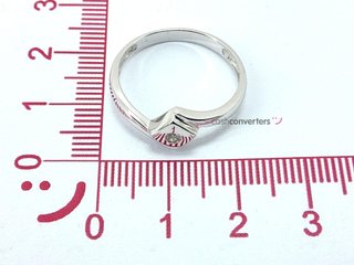 anillo oro 18k con circonita