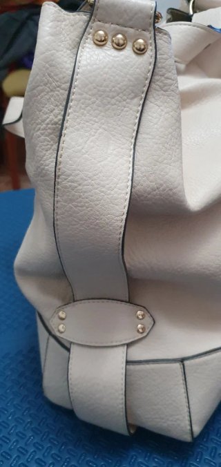 Bolso Parfois Beige Piel