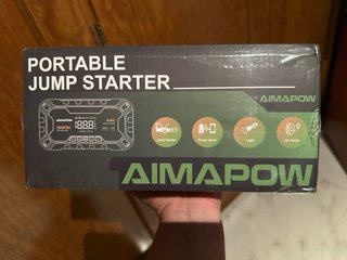 AIMAPOW Arrancador Coche 8000A + Compresor