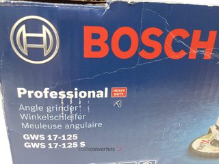 radial bosch gwx 17-125 s