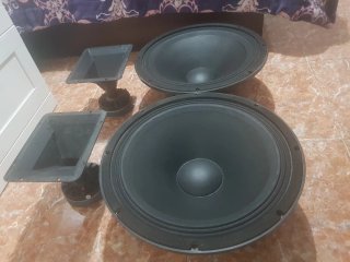 BEYMA 18 pulgadas GT400 y motores de agudo