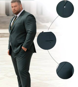 Traje Verde Mercedes Talla 8XL