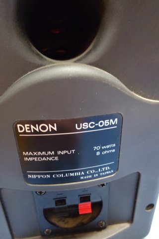 Pareja Altavoces Denon USC-05M 70W