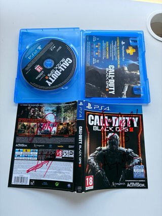 Call of Duty Black Ops III PS4 Firmado