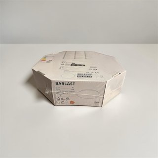 Lámpara Techo IKEA BARLAST Blanca Nueva