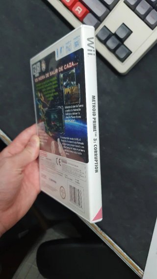 Metroid Prime 3 Corruption Wii PAL España