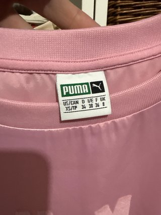 Sudadera Puma Rosa Satinada