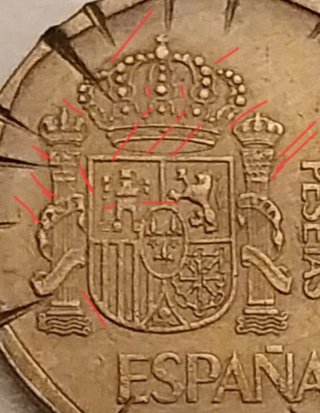 500 Pesetas 1989 - Error Espectacular Acuñación Ex