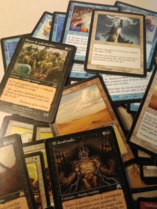 Lote 200 Cartas Magic The Gathering MTG EMBESTIDA