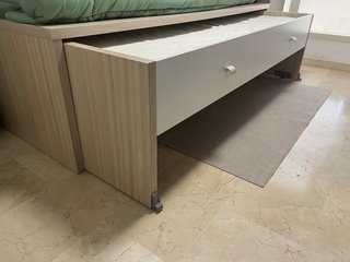 Letto compatto Ros con 3 cassetti