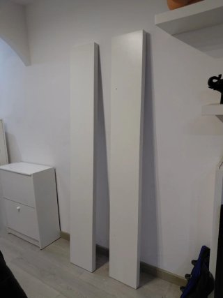 2 Estanterías Ikea Lack 190x26cm