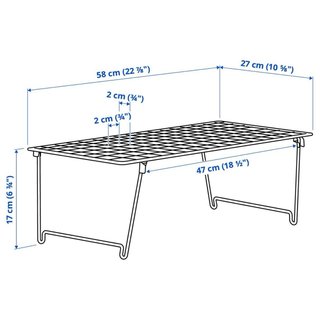 Lote de 4 estantes para zapatos de IKEA