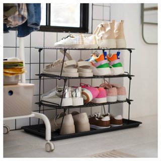 Lote de 4 estantes para zapatos de IKEA