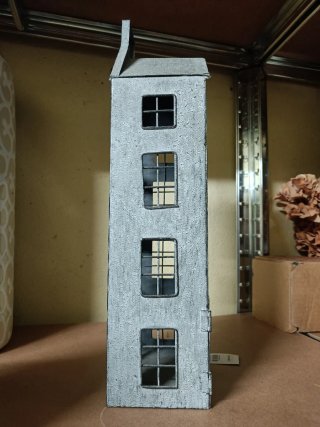 Set 3 Casitas Portavelas Decorativas Metal