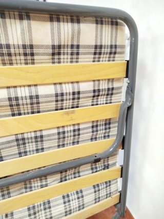 Cama Plegable con Ruedas de 90 cm