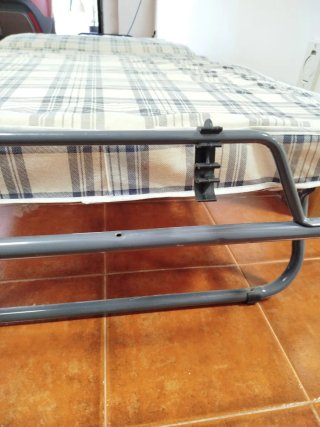 Cama Plegable con Ruedas de 90 cm
