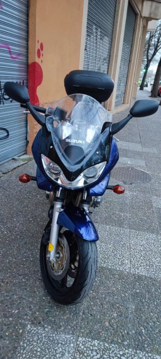 Suzuki Bandit S Moto Azul Negra