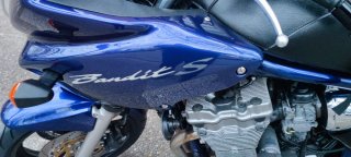 Suzuki Bandit S Moto Azul Negra