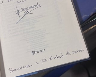 MARIUS CAROL LIBRO FIRMADO Y DEDICADO 2006