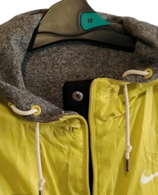 Chaqueta Nike reversible gris y amarilla