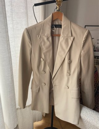 Chaqueta Zara Beige Talla XS