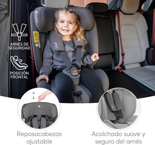 Silla Coche Infantil KikkaBoo i-FLIT 9-36kg Verde