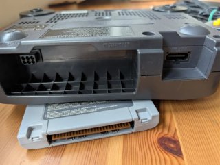 Nintendo 64 (N64) + Super Mario 64 + Mando + Rumbl