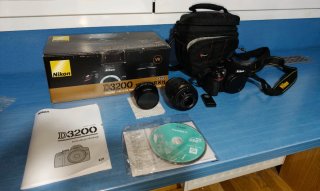 Cámara Nikon D3200 Kit VR 18-55mm