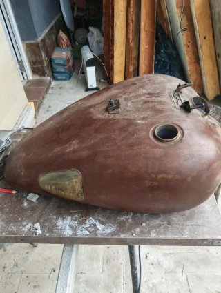 Depósito Moto Custom
