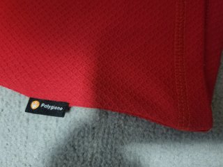Maglia tecnica outdoor Salewa rossa