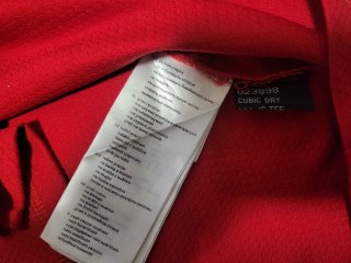 Maglia tecnica outdoor Salewa rossa