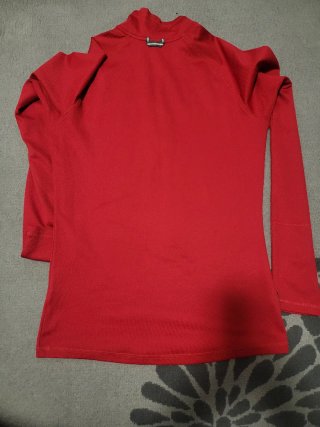 Maglia tecnica outdoor Salewa rossa
