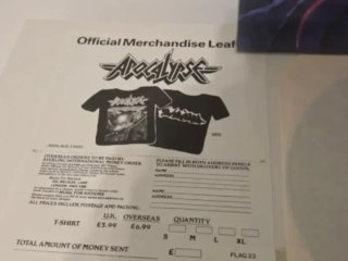 Apocalypse LP Original 1988 Under One Flag