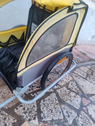 Remolque bici 2 plazas