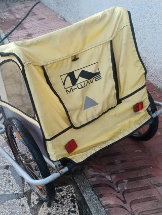 Remolque bici 2 plazas