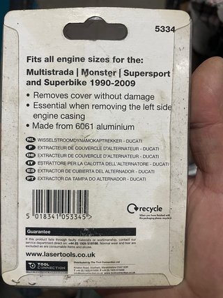 Ducati, set, herramientas