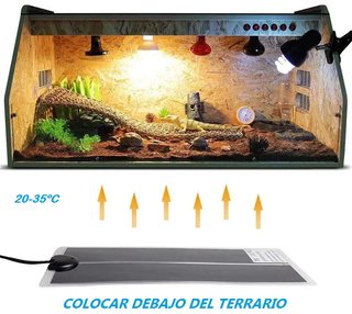 manta termica 42x28 calefactor reptiles TERRARIO