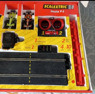SCALEXTRIC IMOLA F-1 COMPLETO CON 2 COCHES