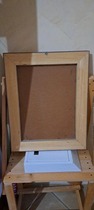 Quadro Madonna Bambino 42x52 cm
