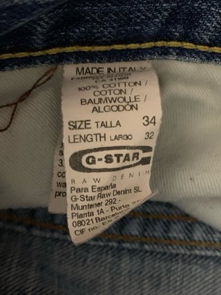 Pantalón G-Star RAW Vintage Azul