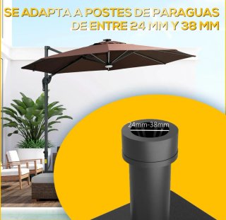 Base Rellenable para Sombrilla