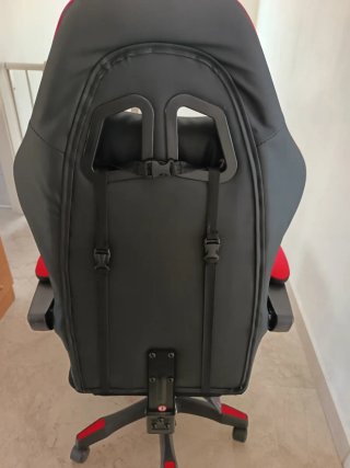 Silla Gamer Negra y Roja