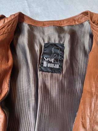 Giacca Pelle Sexy Woman Tg XS