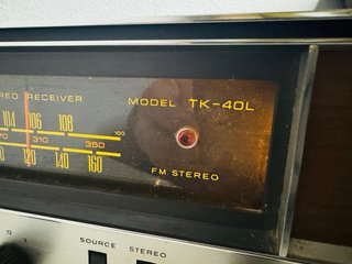 Receptor Estéreo Trio Kenwood TK-40L AM/FM Reparar