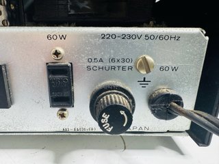 Receptor Estéreo Trio Kenwood TK-40L AM/FM Reparar