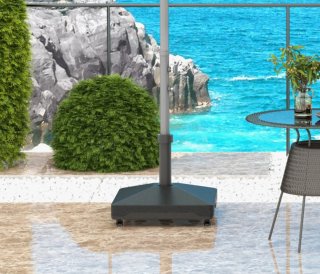 Base para sombrilla con ruedas