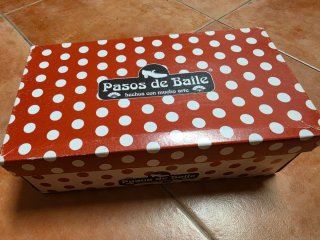 Zapatos de flamenco negros talla 36