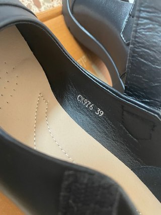 Zapatos Mary Jane Tacón Negro