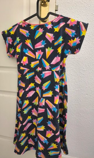 Lote 2 Vestidos Niña Estampado Mariquitas/estrella
