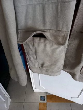 Giacca crosta uomo Tg. 54 Beige